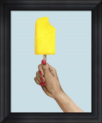 Framed Popsicle Summer III Print