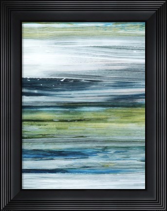 Framed Beryl Swipe I Print