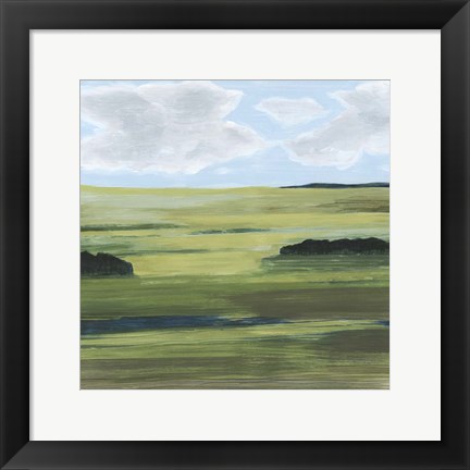 Framed Halcyon Valley I Print