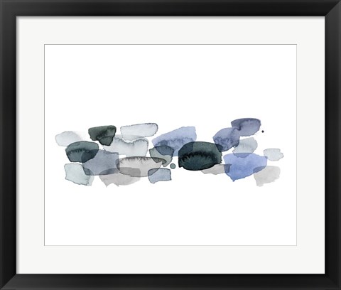 Framed River Droplets II Print