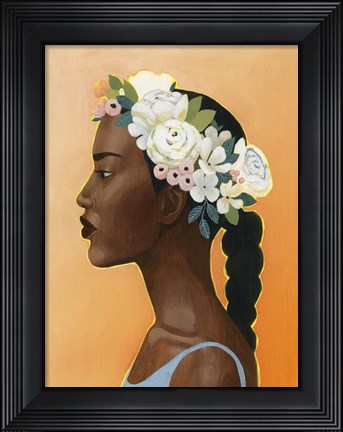 Framed Modern Laurel II Print