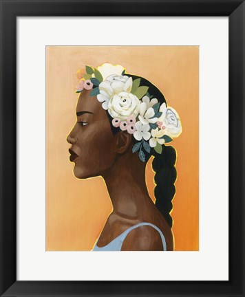 Framed Modern Laurel II Print