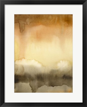 Framed Sunset Windowpane II Print