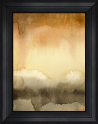 Framed Sunset Windowpane II Print