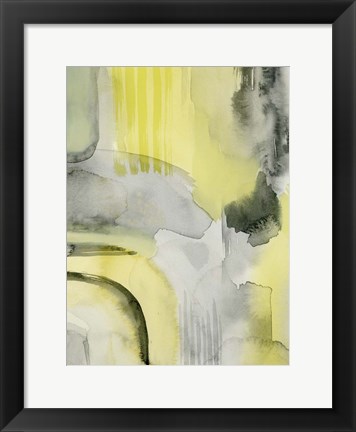 Framed Lemon &amp; Grit I Print