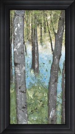 Framed Deep Silence III Print