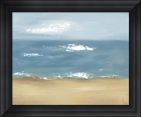 Framed By the Beach II Print