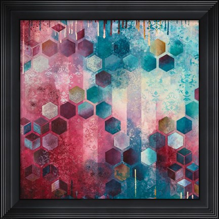 Framed Shimmery I Print