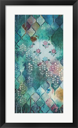 Framed Antique Ogees I Print