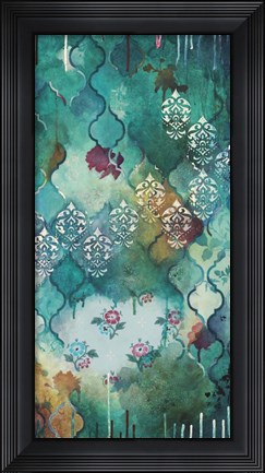 Framed Antique Ogees II Print