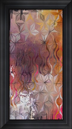 Framed Asanoha I Print