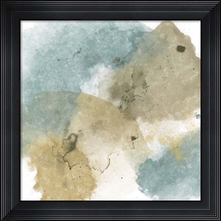 Framed Fading Pieces I Print
