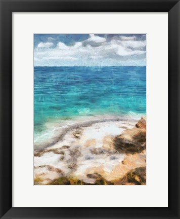 Framed Seaside Views II Print