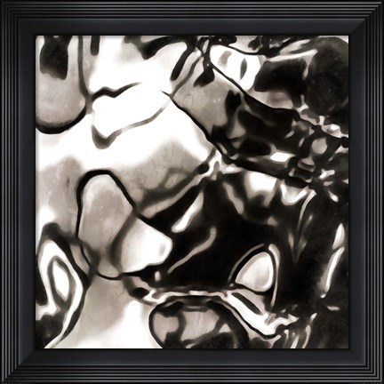 Framed Shimmering Glow I Print