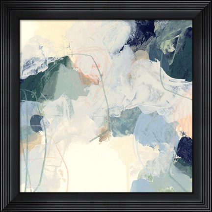 Framed Cloud Gesture II Print