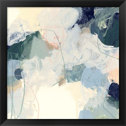 Framed Cloud Gesture II Print