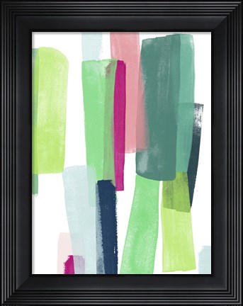 Framed Paper Chase I Print