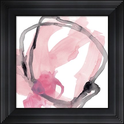 Framed Salon Rouge I Print