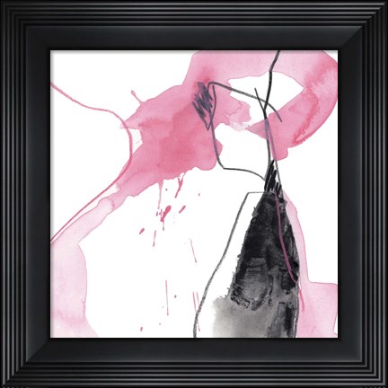 Framed Salon Rouge IV Print