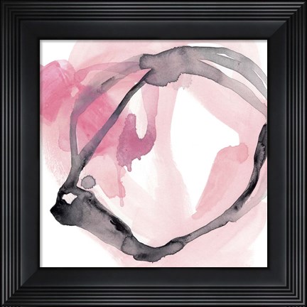 Framed Salon Rouge VI Print