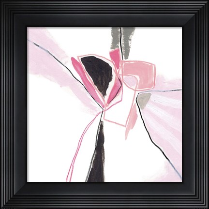 Framed Salon Rouge VIII Print