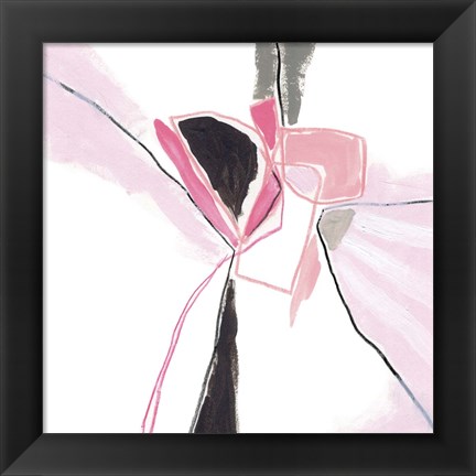 Framed Salon Rouge VIII Print