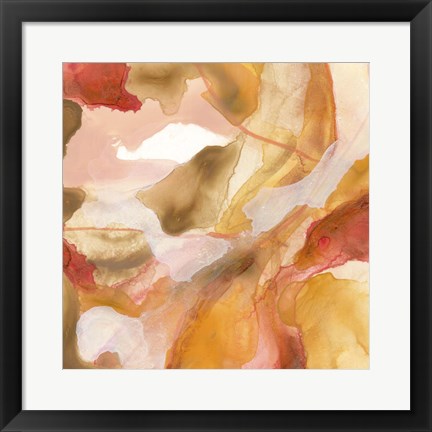 Framed Sunset Marble II Print