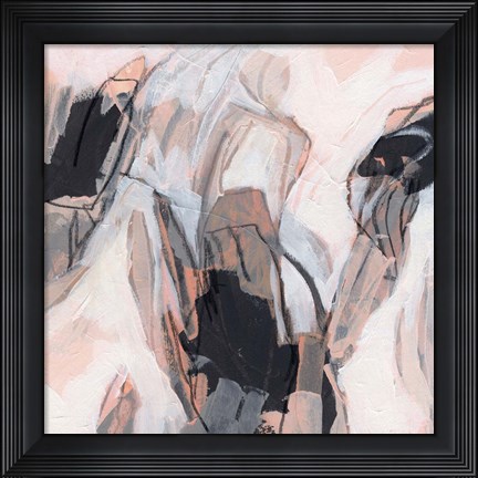 Framed Tangerine Tango I Print