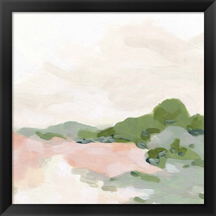 Framed Pastoral Inlet II Print