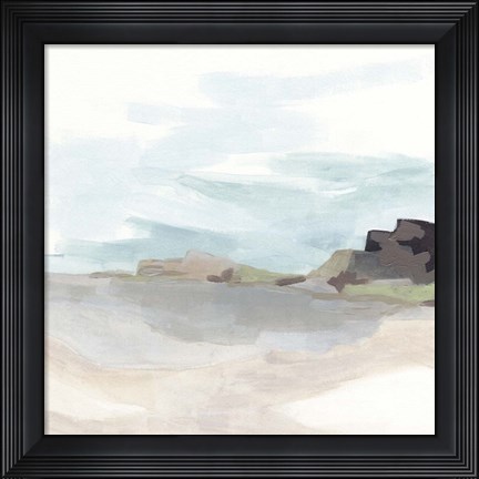 Framed Glacial Coast II Print