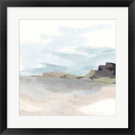 Framed Glacial Coast II Print