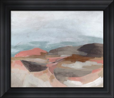 Framed Tectonic Plateau II Print