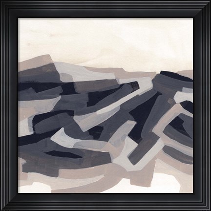 Framed Puzzle Landscape I Print