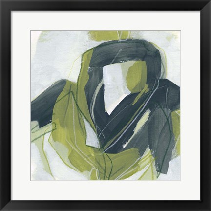 Framed Verdigris Motion III Print