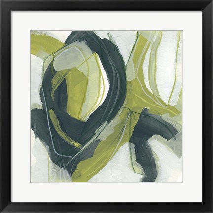 Framed Verdigris Motion IV Print