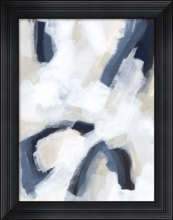 Framed Indigo Imprint II Print