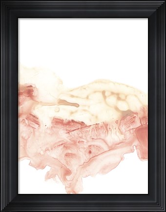 Framed Sandstone Waveform I Print