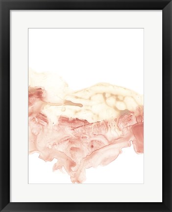 Framed Sandstone Waveform I Print