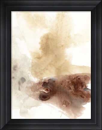Framed Tectonic Geyser I Print