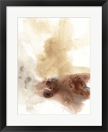 Framed Tectonic Geyser I Print