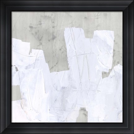 Framed Ice Shield II Print