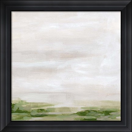Framed Marsh Horizon I Print