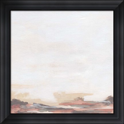 Framed Rose Inlet I Print