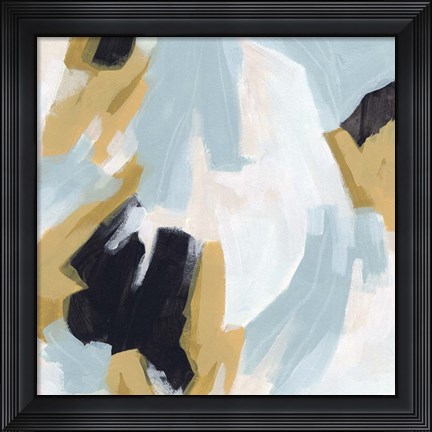 Framed Electron Fissure II Print