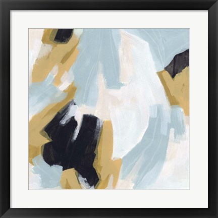 Framed Electron Fissure II Print