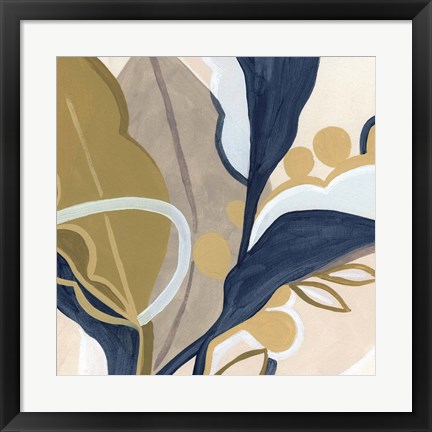 Framed Puzzle Lily I Print