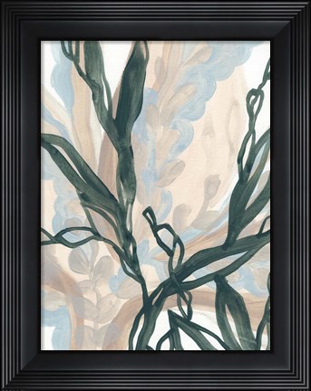 Framed Seaweed Drift I Print