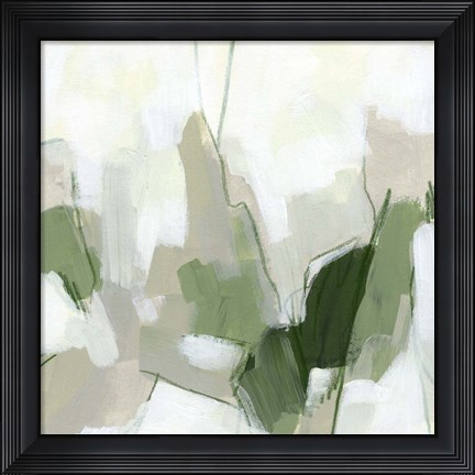 Framed Emerald Fragment II Print