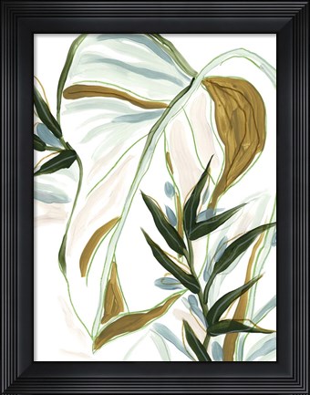 Framed Tropical Impromptu II Print