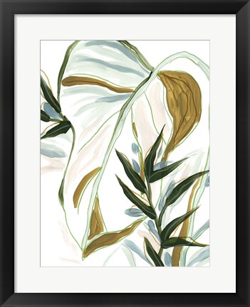 Framed Tropical Impromptu II Print